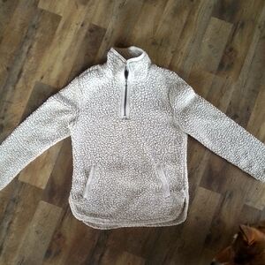 Women's Cream Sherpa Sweater